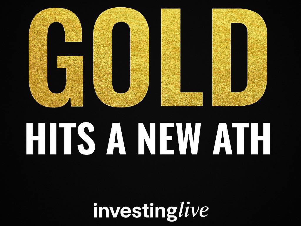 Gold hits a new all time high  - investingLive.com